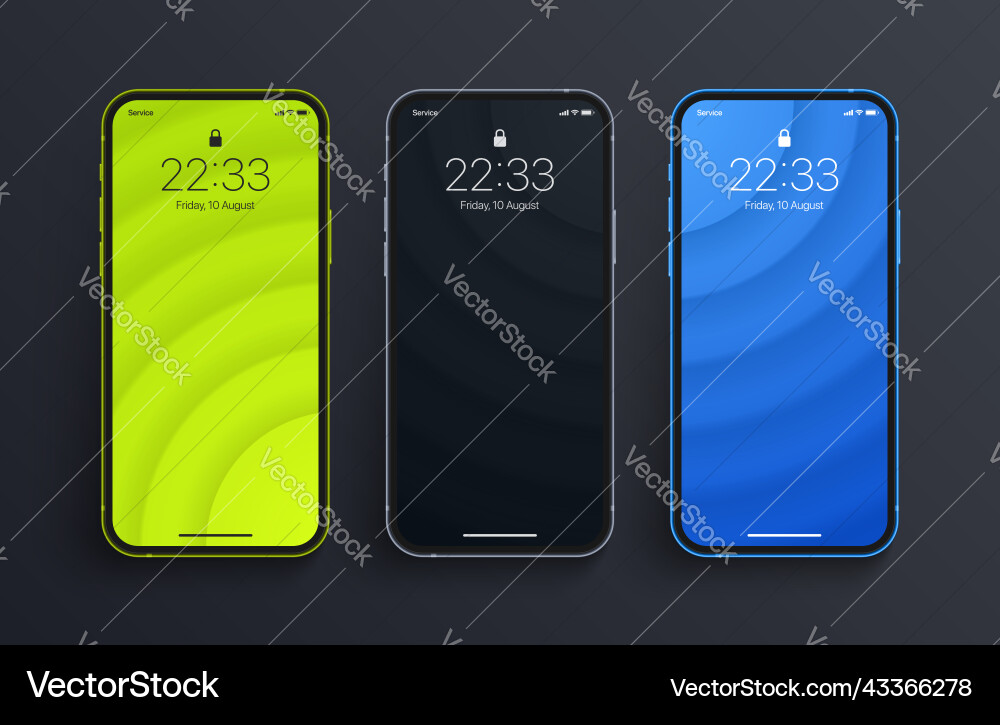 Different colours 3d smooth blur lines Different colours 3d smooth blur lines Vector Image