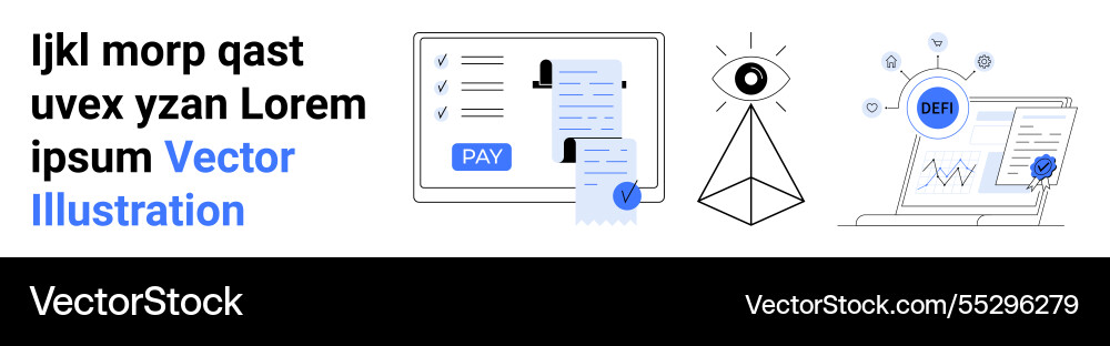 Digital payment portal data analysis dashboard Digital payment portal data analysis dashboard vector image