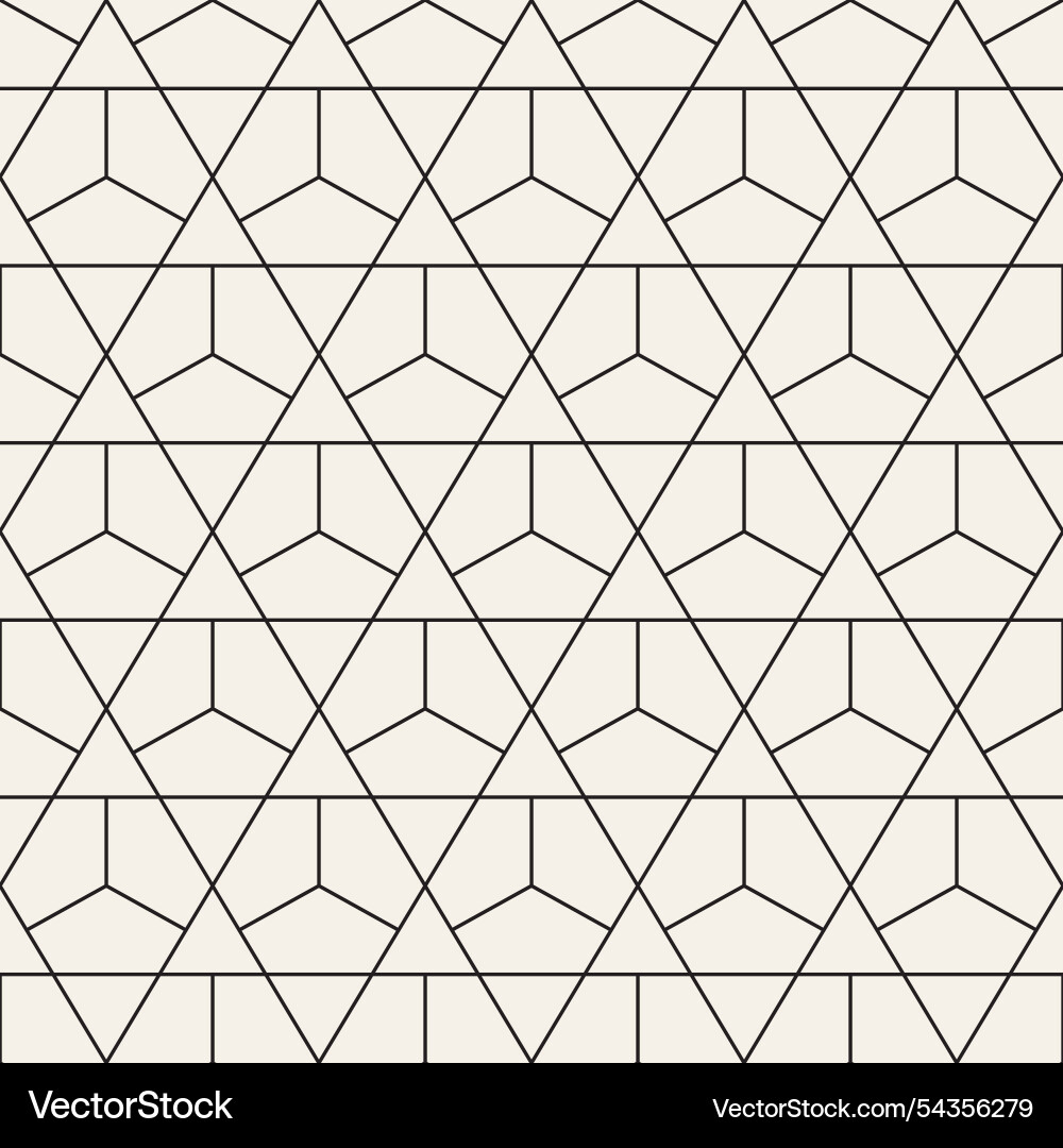 Seamless pattern repeating geometric elements Seamless pattern repeating geometric elements vector image