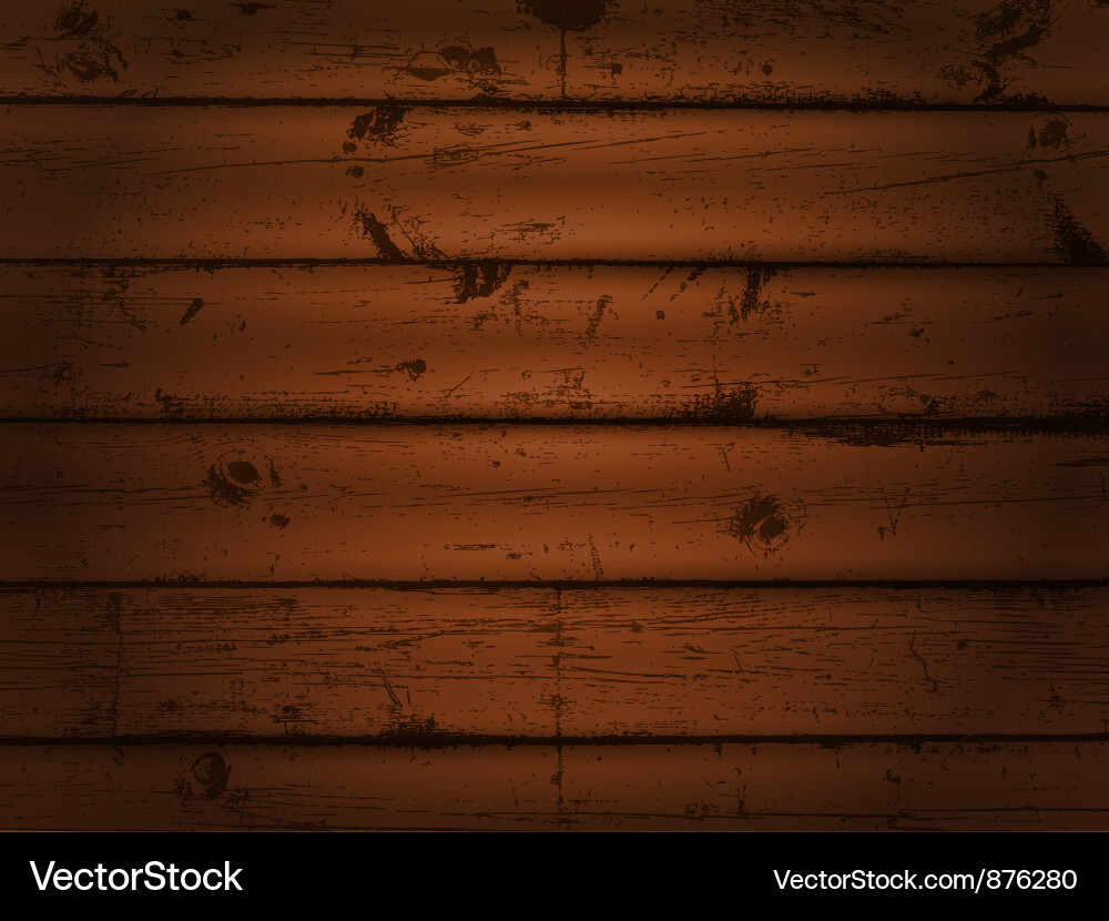 Dark Wooden Boards Texture Vector Image