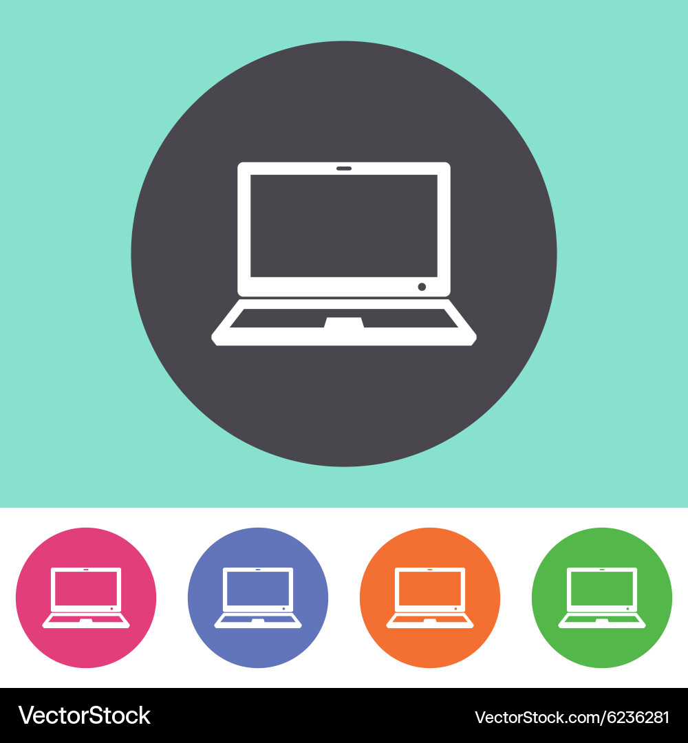 Notebook icon vector image