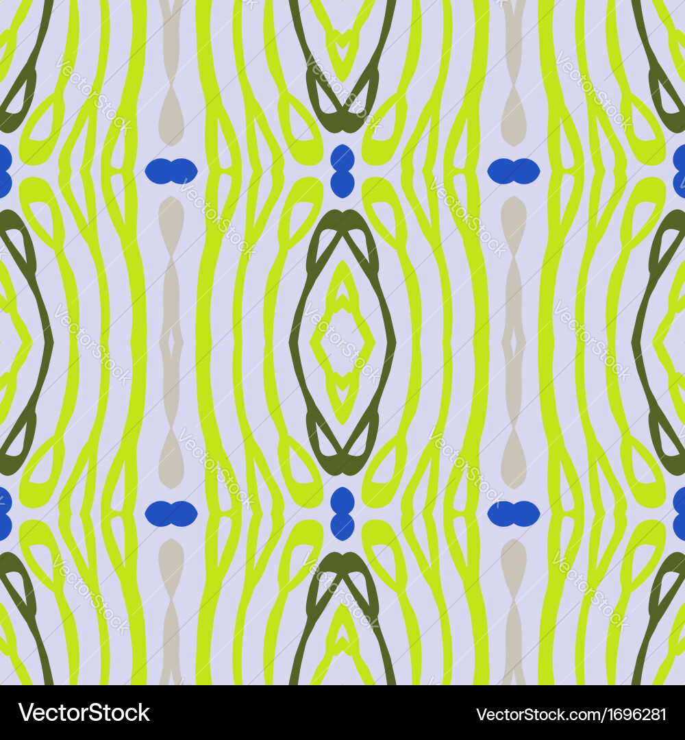 Retro Pattern - Geometric Circles Vector Image