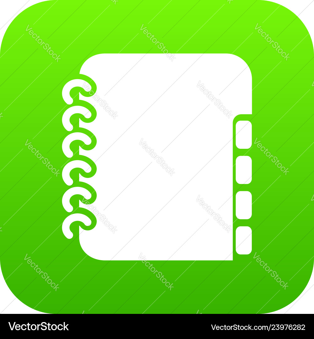 Notebook and Phone Icons vector image