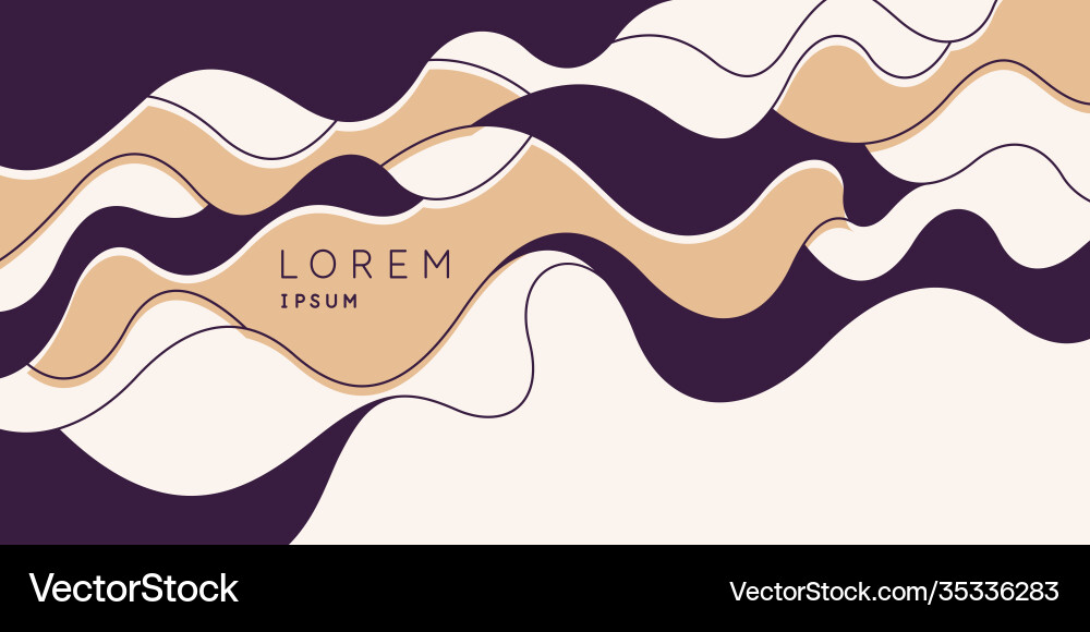 Dynamic Abstract Shapes Background vector image