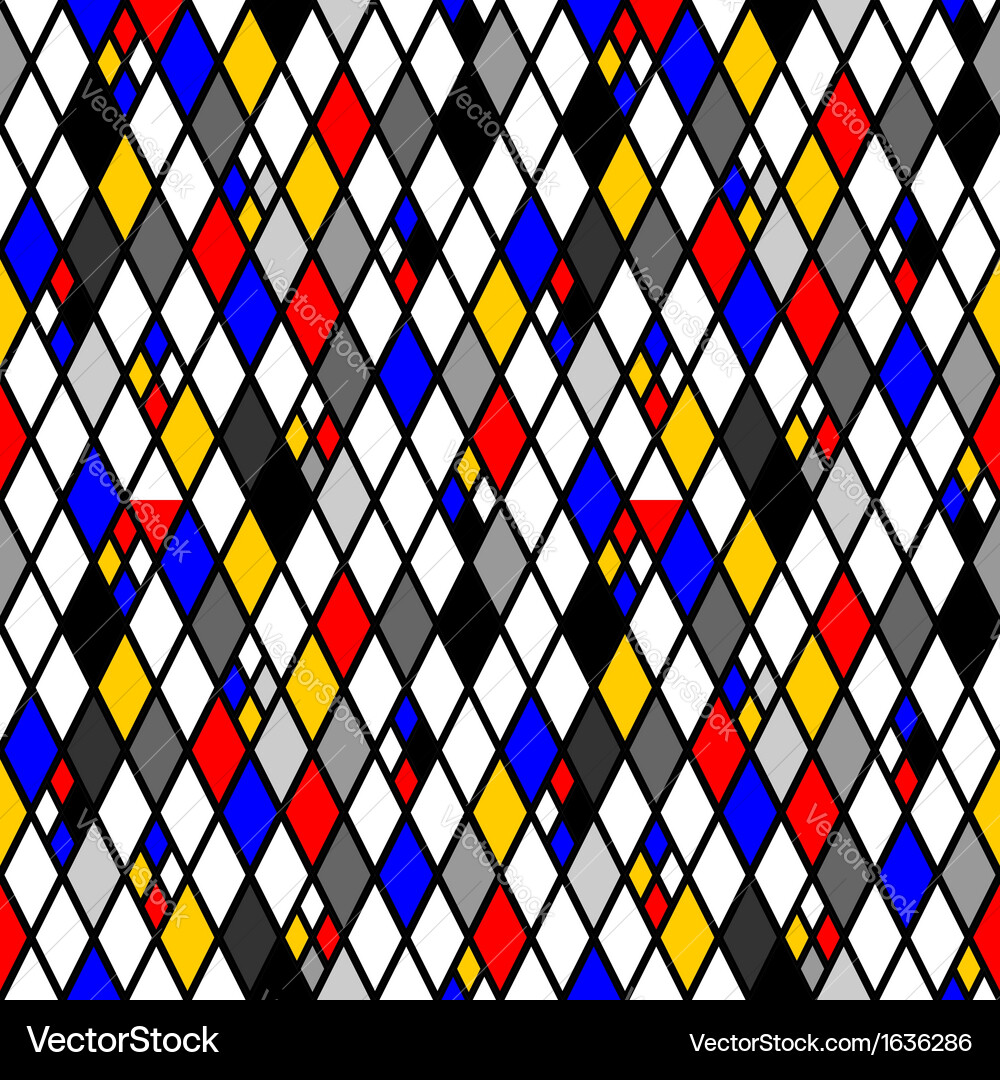 Design seamless diamond pattern Vector Image