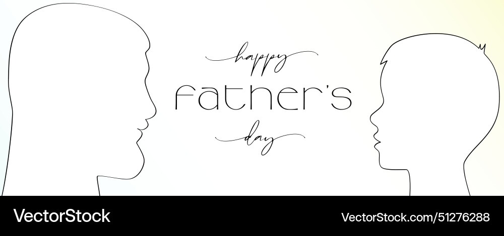 Glückliche Väter Tag Silhouette Skizze Glückliche Väter Tag Silhouette Skizze Vektorbild