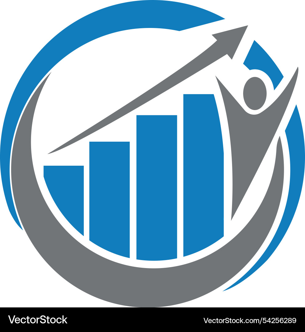 Raise Bar Gebäude Logo Finanzgeschäft Marke Raise Bar Gebäude Logo Finanzgeschäft Marke vektorbild