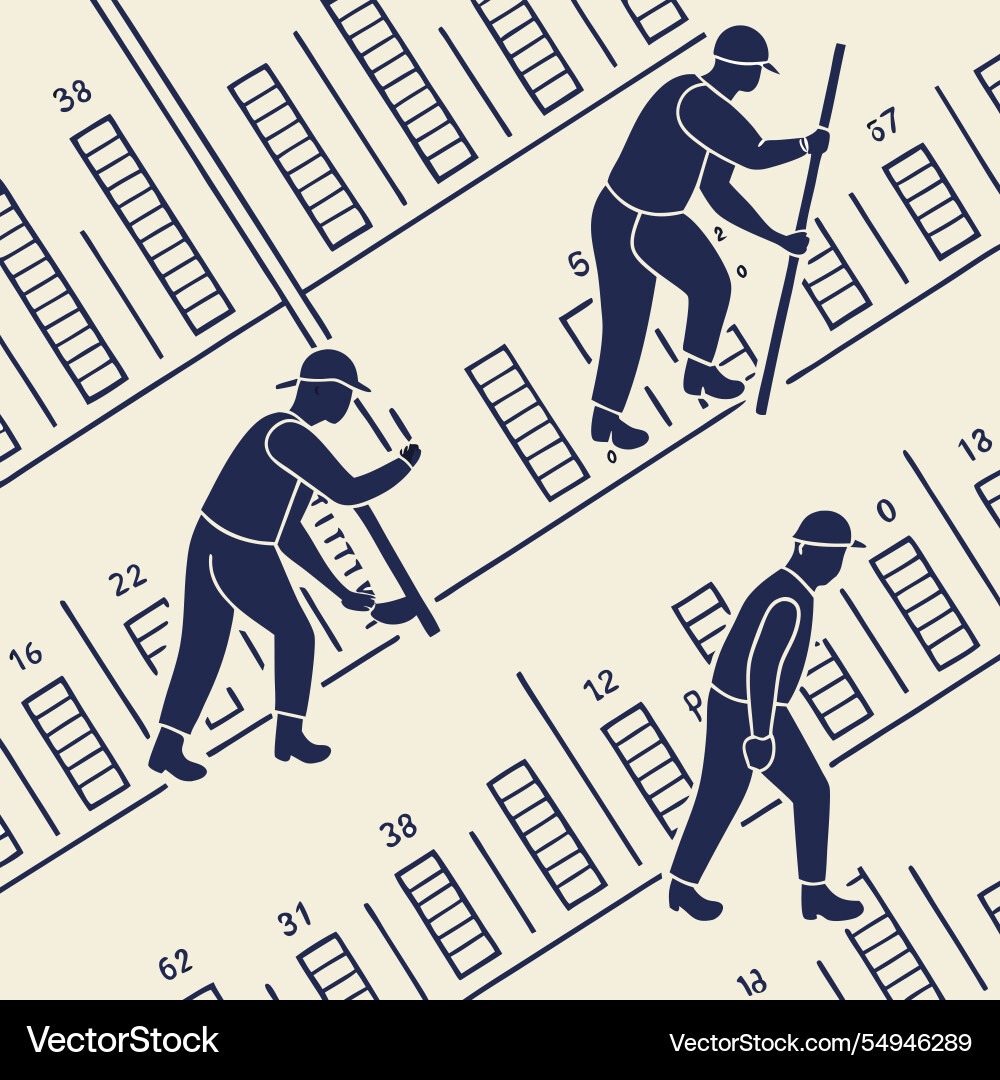 Repeated ledger graphics across the canvas Repeated ledger graphics across the canvas vector image
