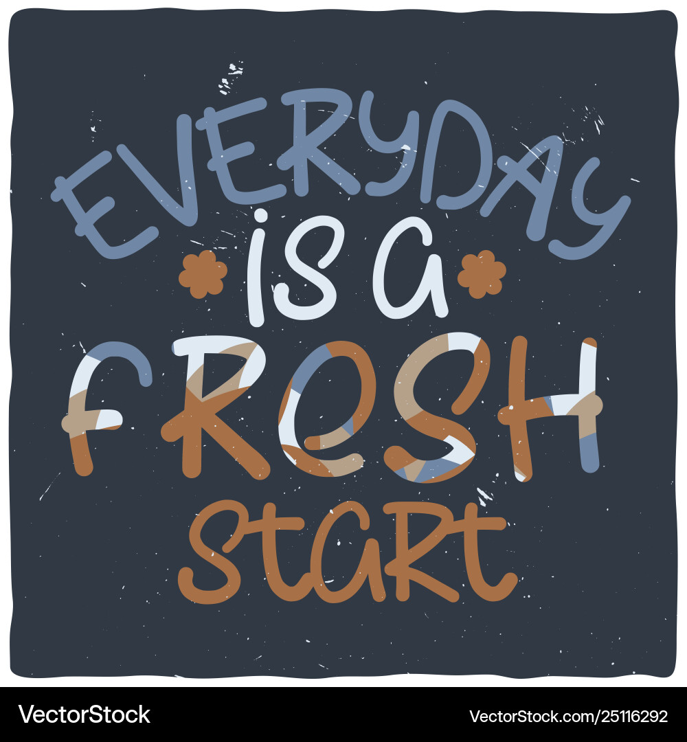 Motivational poster inspirational quote design Motivational poster inspirational quote design vector image