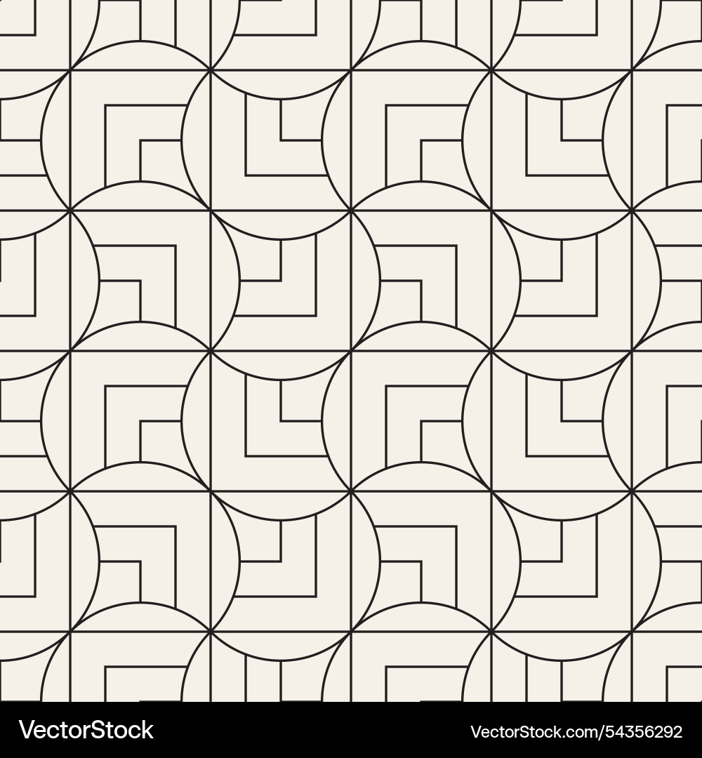 Seamless pattern repeating geometric elements Seamless pattern repeating geometric elements vector image