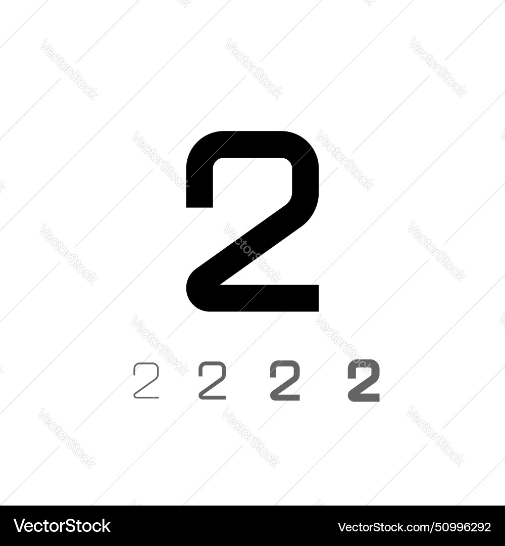Technical digital numbers set Technical digital numbers set Vector Image