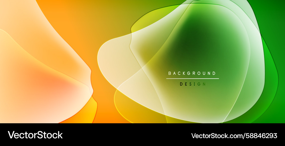 Fluid Gradient Shapes - Abstract Vector Image