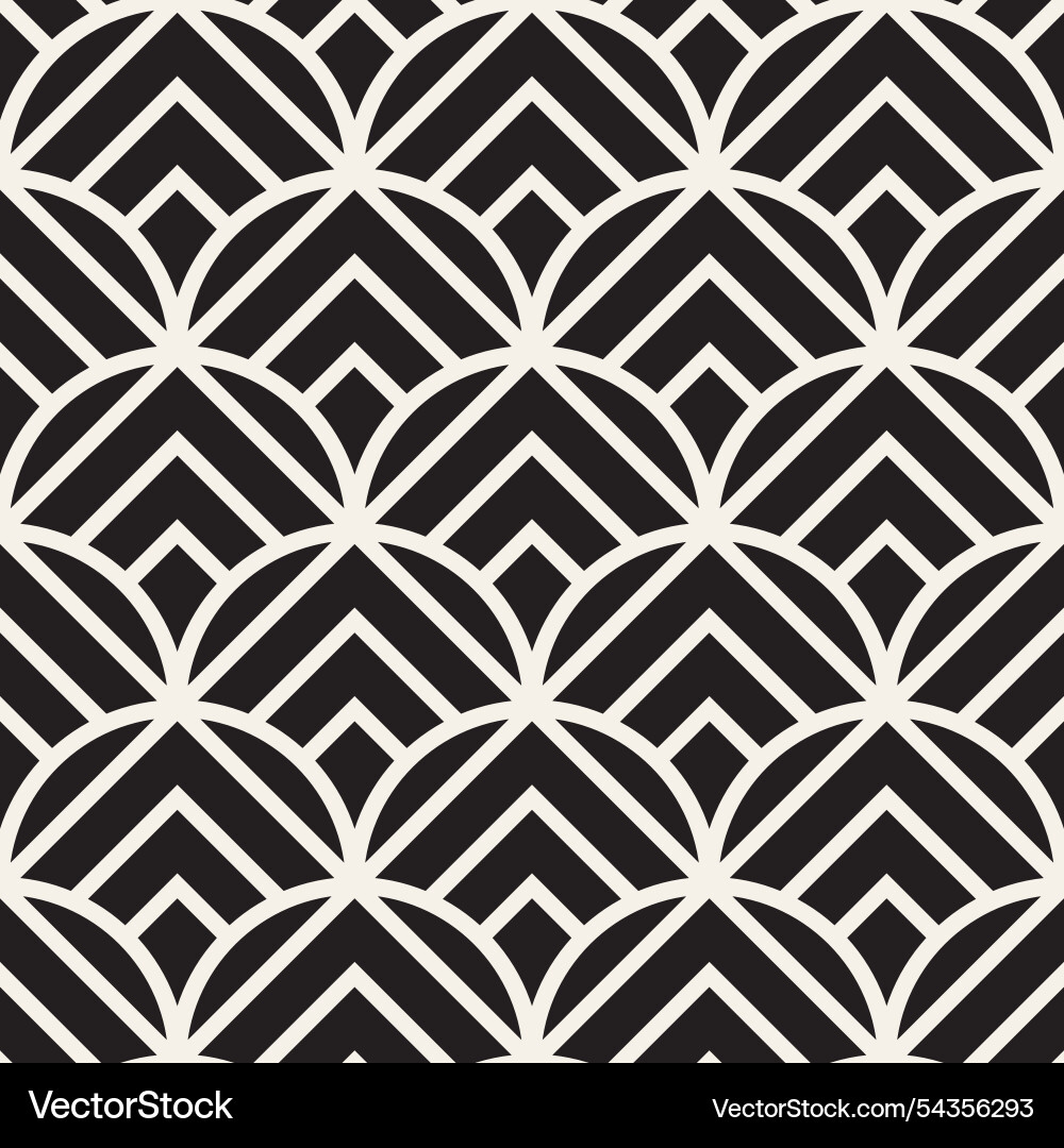 Seamless pattern repeating geometric elements Seamless pattern repeating geometric elements vector image
