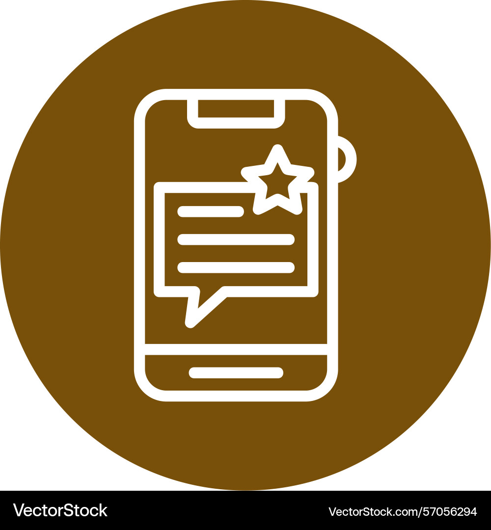 Commentbox line circle style icon design Vector Image