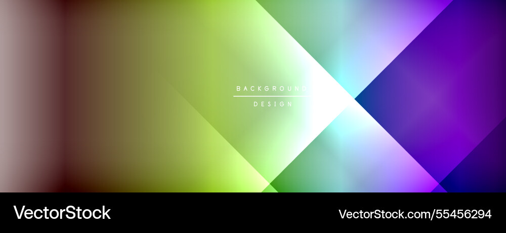 Dynamic shadow lines with gradient colors Vector Image