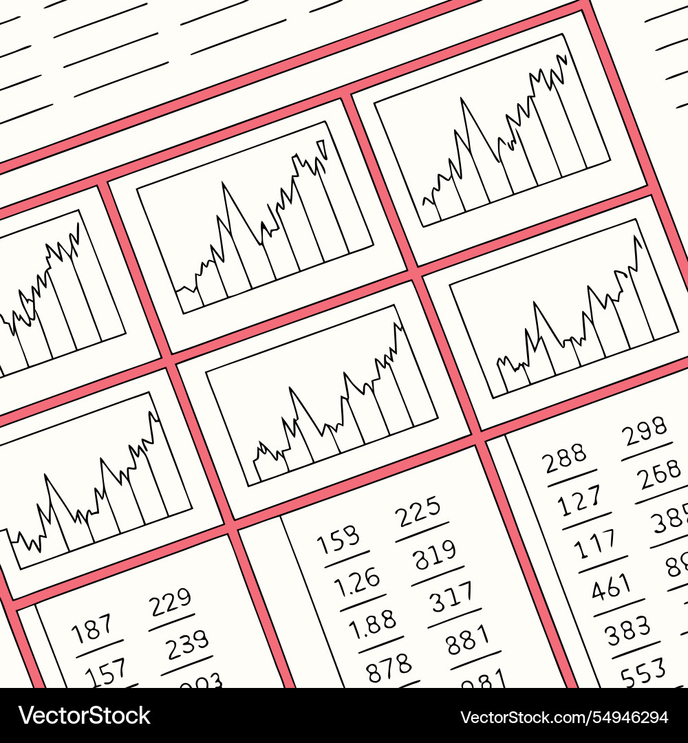 Repeated ledger graphics across the canvas Repeated ledger graphics across the canvas vector image