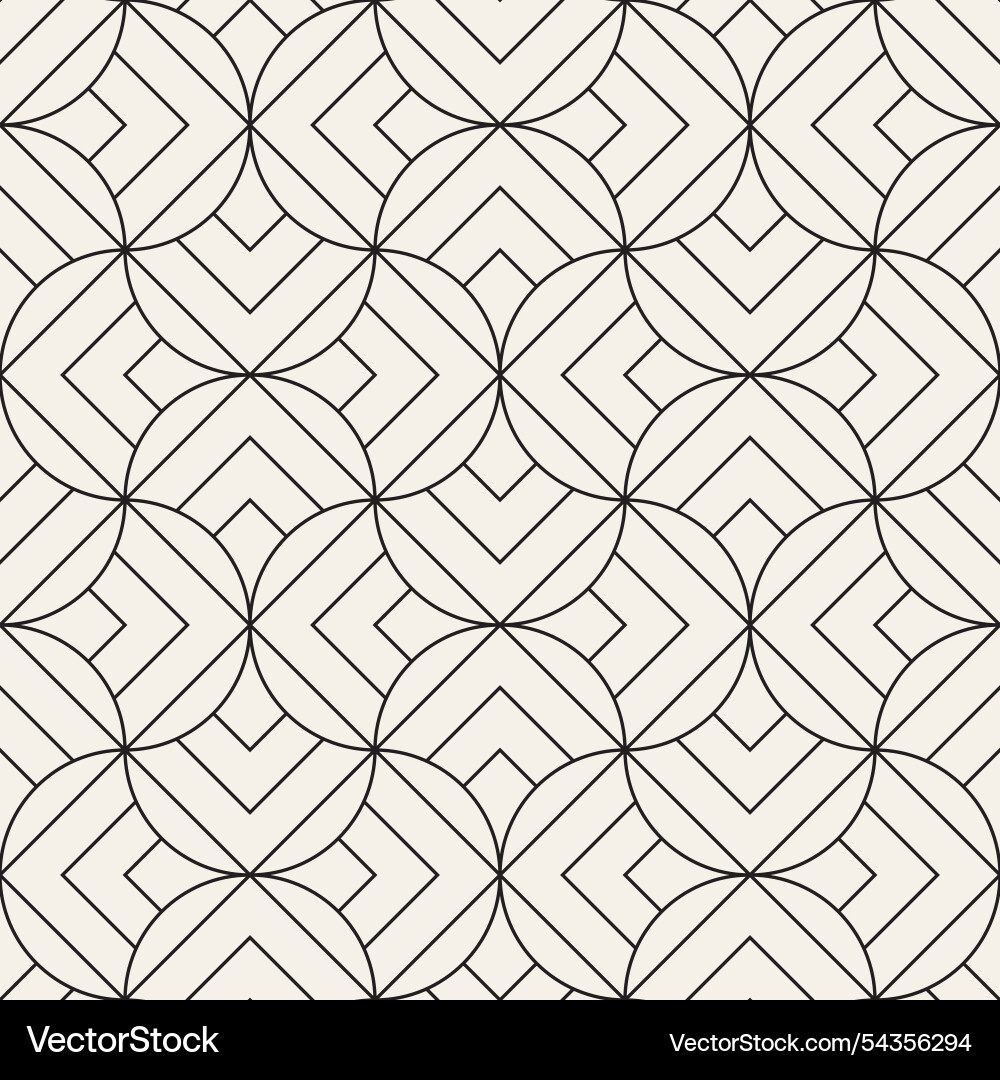Seamless pattern repeating geometric elements Seamless pattern repeating geometric elements vector image