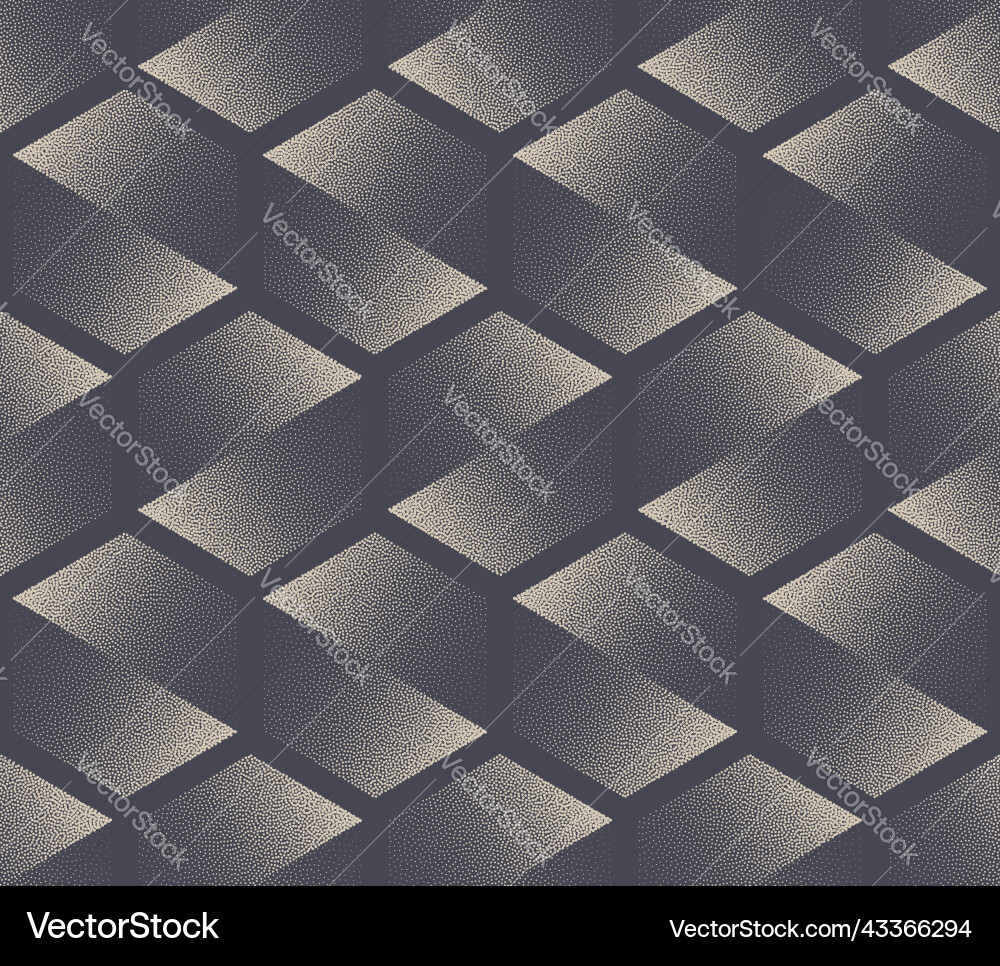 Shift Hexagonal Pattern vector image