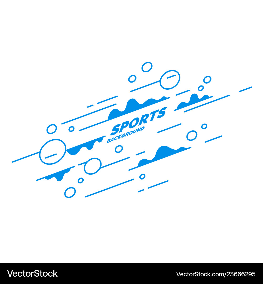 Abstract Background with Dynamic Lines vector image