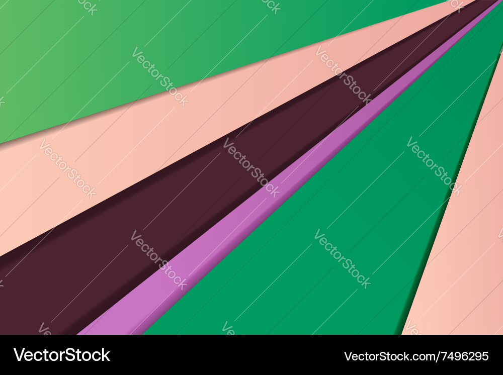 Unusual modern material design Vector Image