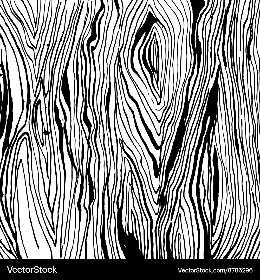 Grunge Wooden Texture - Black \u0026 White – Royalty-Free Vector | VectorStock, image size:1000x1080