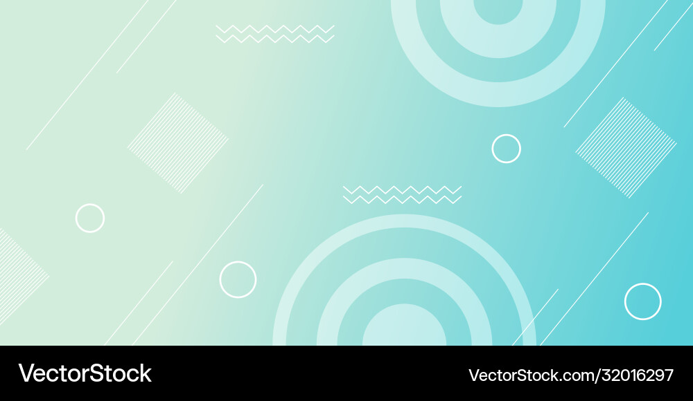 Abstract geometric gradient background vector image
