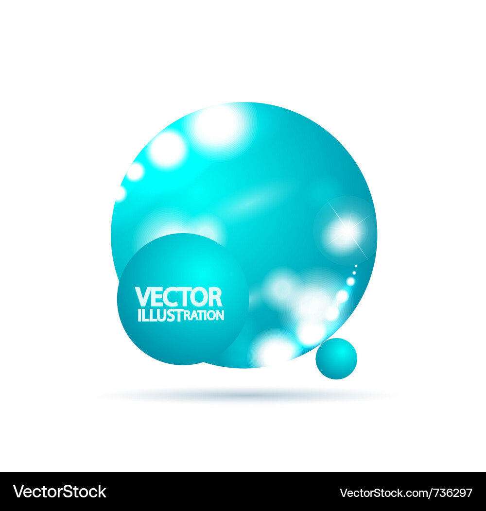 Bubble abstract background Vector Image