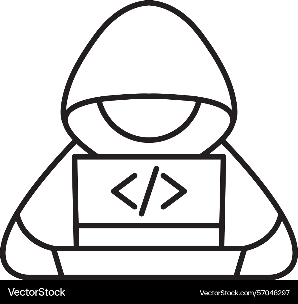 Code line icon design Vector Image