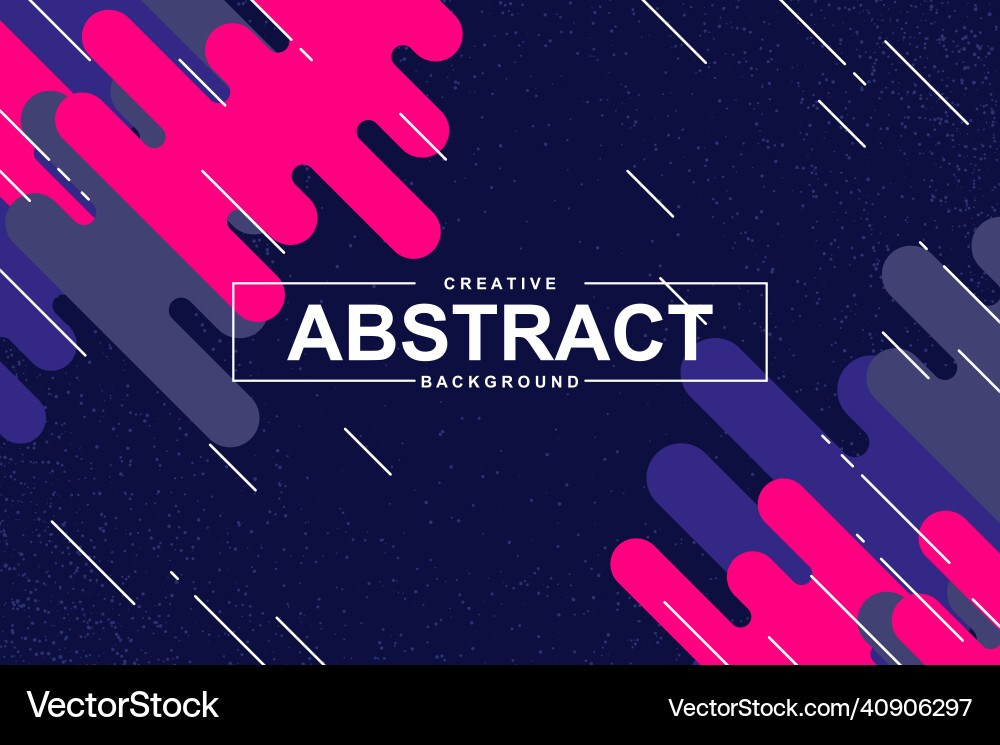Unique design with dynamic shapes in memphis style Unique design with dynamic shapes in memphis style vector image