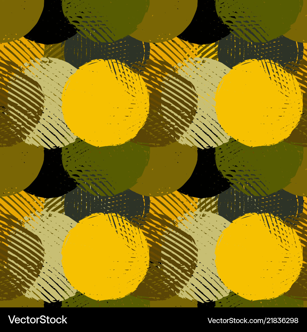 Grunge Circular Texture Vector Image