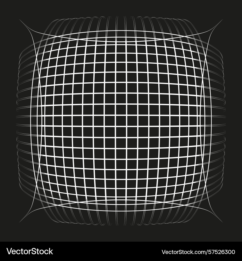 Abstract geometrical pattern luminescent vector image