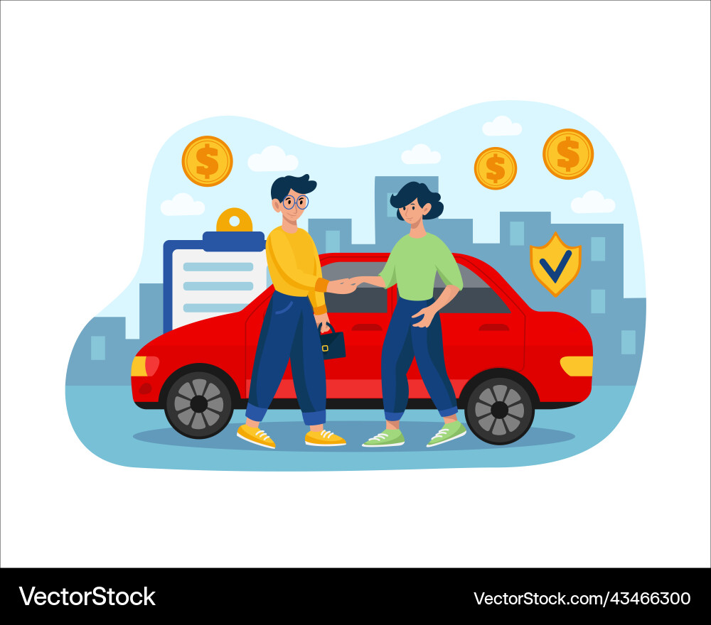 Auto Service Auto Broker Infografik Auto Service Auto Broker Infografik vektorbild