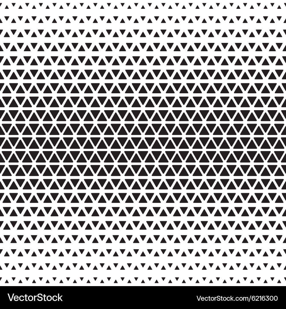 Halftone monochrome geometric pattern Royalty Free Vector