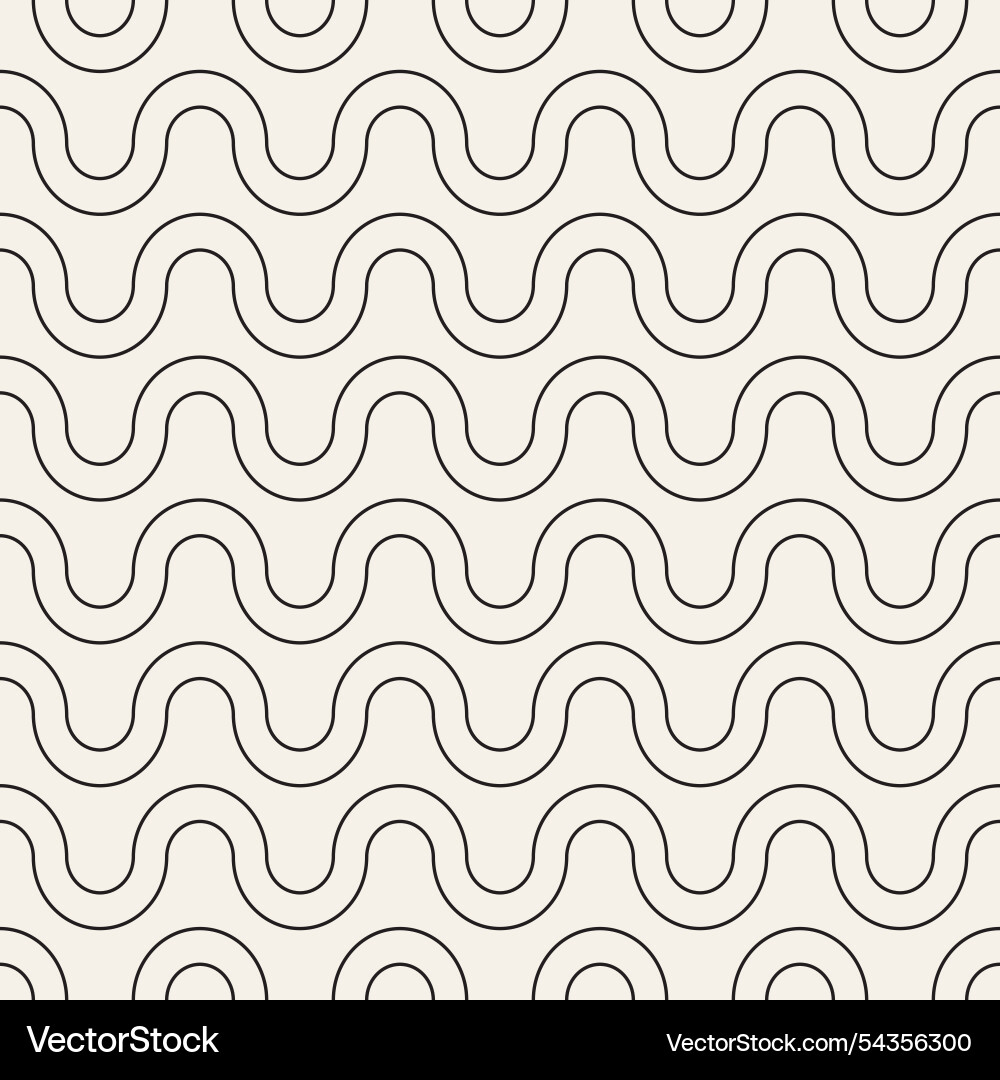 Seamless pattern repeating geometric elements Vector Image