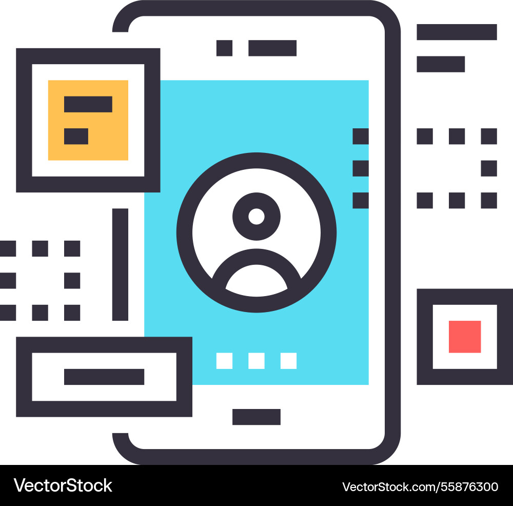 Ui ux development Ui ux development vector image