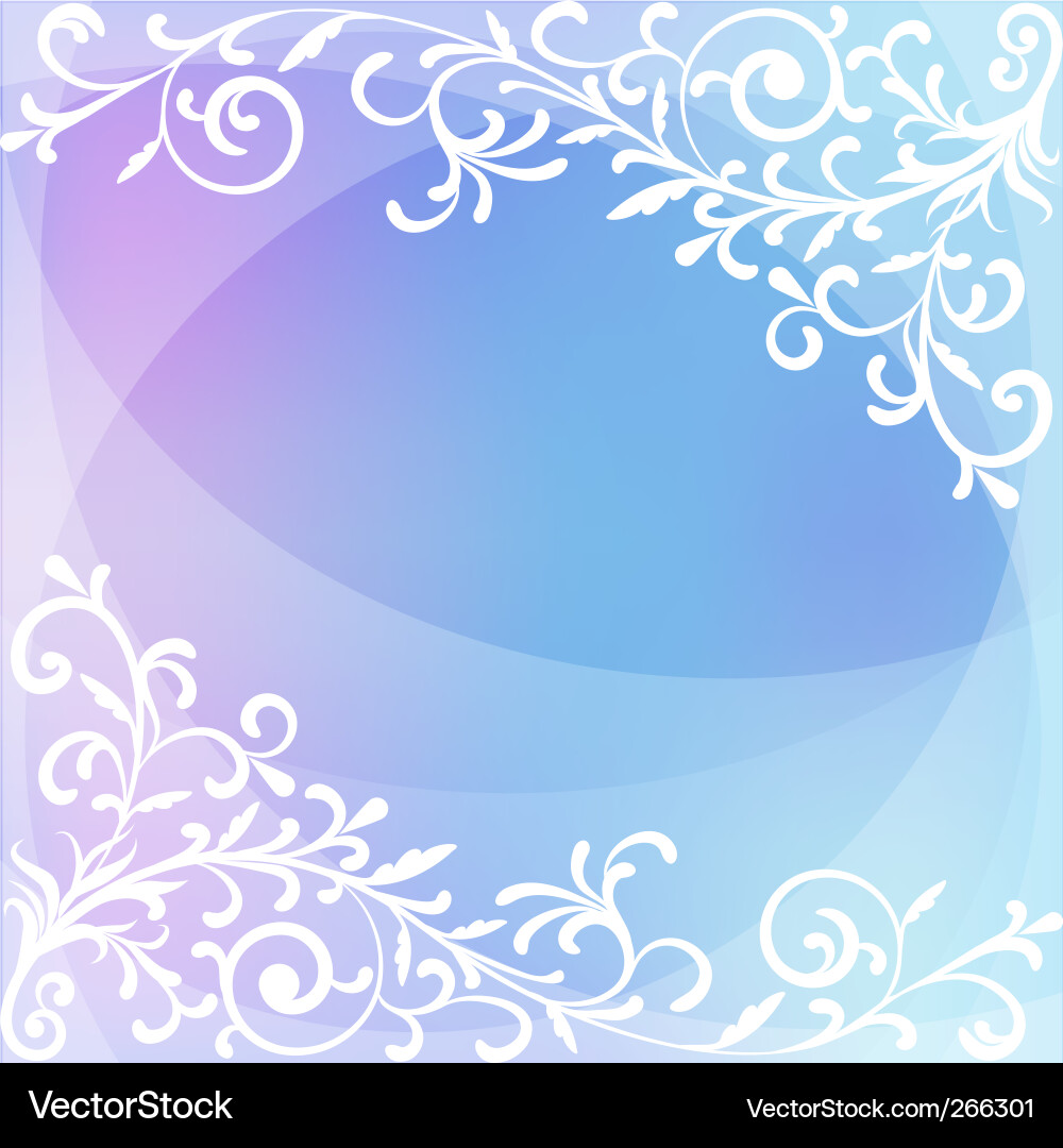 Abstract blue christmas background Vector Image