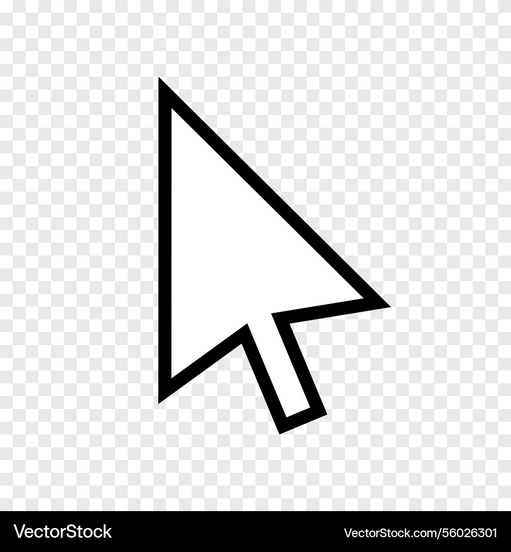 Cursor Pfeil-Symbol auf Zeiger Internet Cursor Pfeil-Symbol auf Zeiger Internet vektorbild
