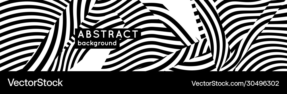 Abstract background with dynamic contrasting waves Vector Image