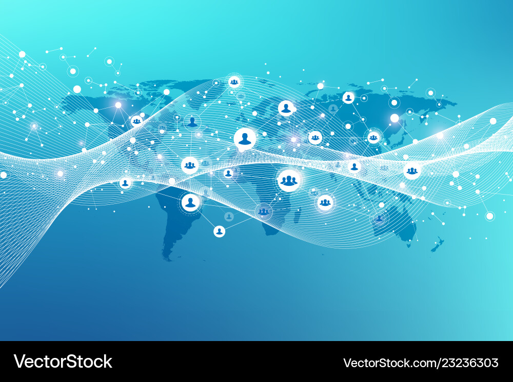Big data visualization graphic abstract Big data visualization graphic abstract vector image