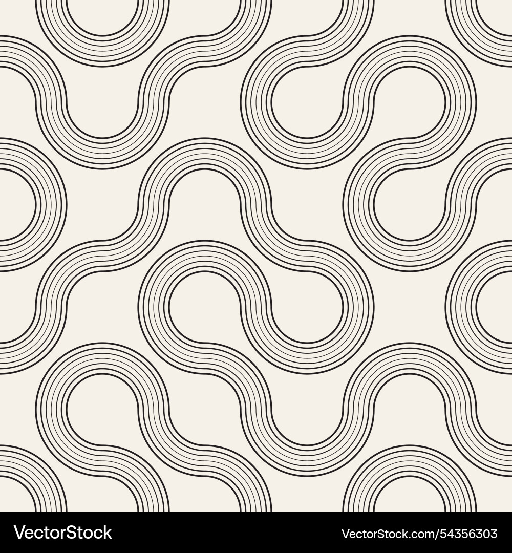 Seamless pattern repeating geometric elements Seamless pattern repeating geometric elements vector image