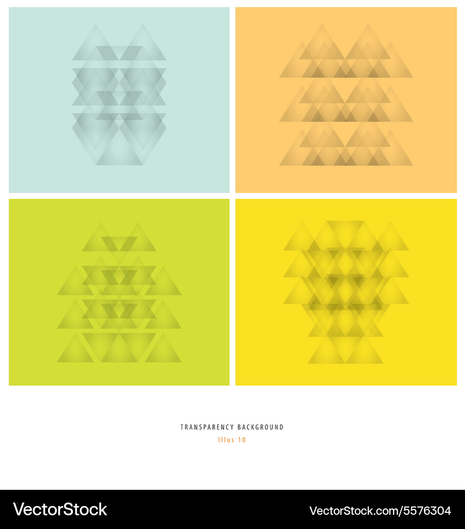 Abstract gray transparency geometry Vector Image