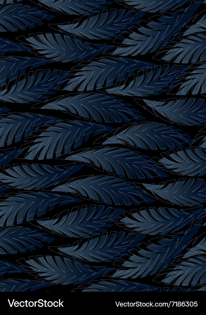 Abstract Falling Leaves Repeat Pattern vector image