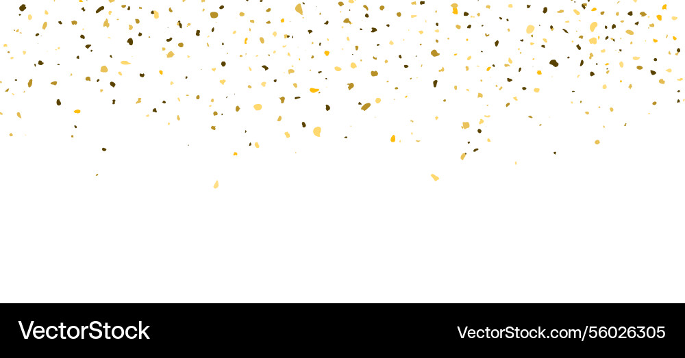 Firework golden confetti pattern background Firework golden confetti pattern background vector image