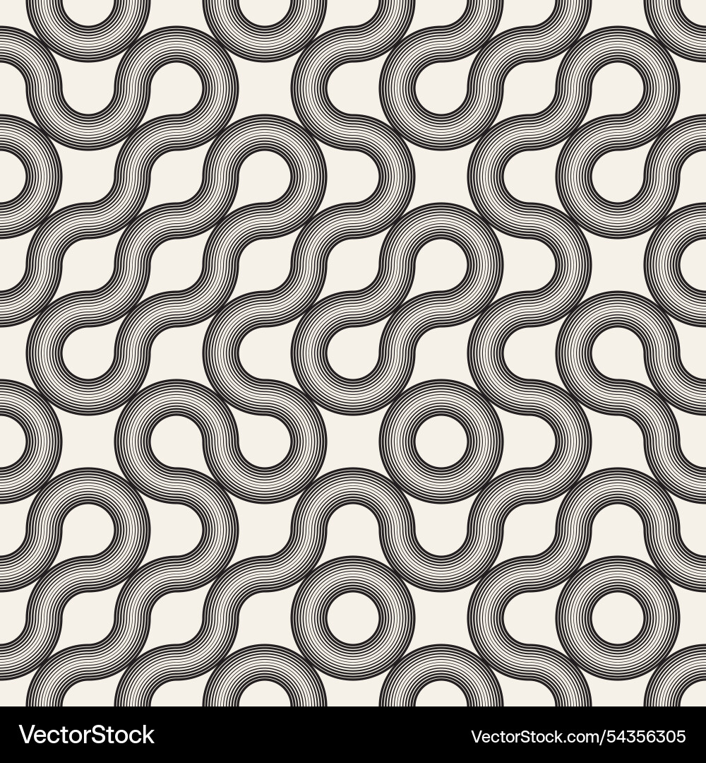 Seamless pattern repeating geometric elements Seamless pattern repeating geometric elements Vector Image