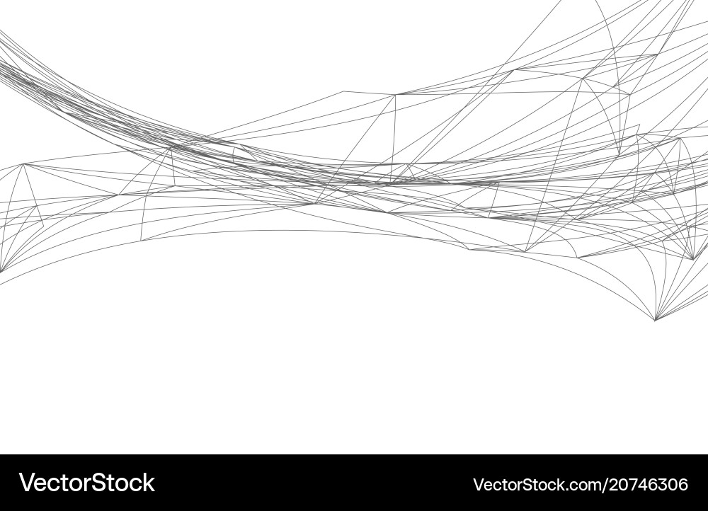 Digital abstraction vector image