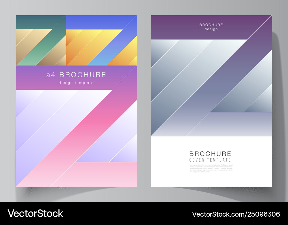 Editable layout a4 Editable layout a4 vector image