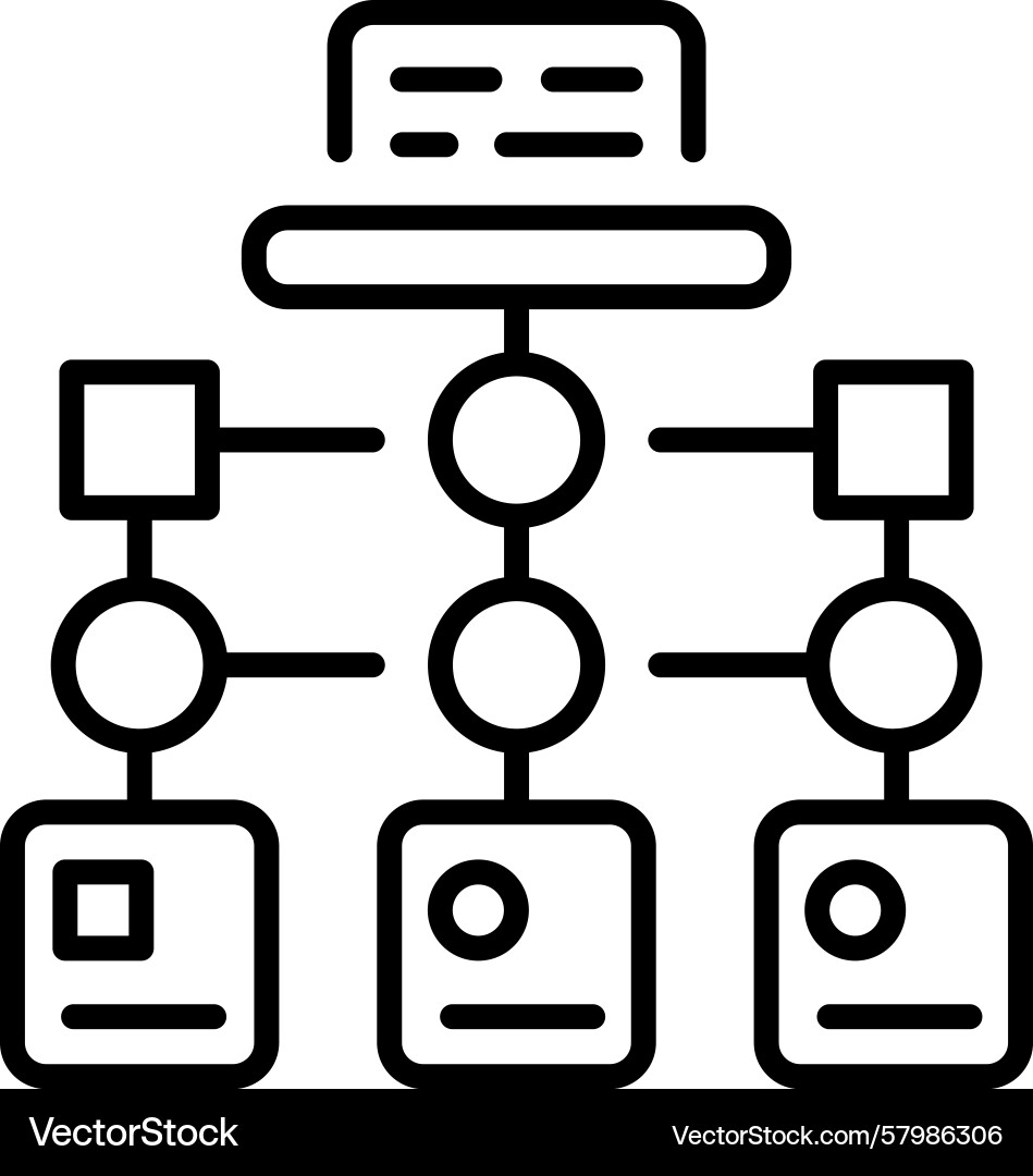 Hierarchical network Vector Image