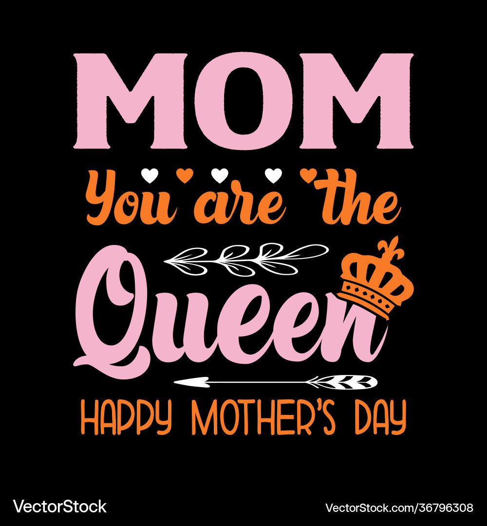 Frohe Mütter Tag T-Shirt Design Mommy Geschenk Frohe Mütter Tag T-Shirt Design Mommy Geschenk vektorbild