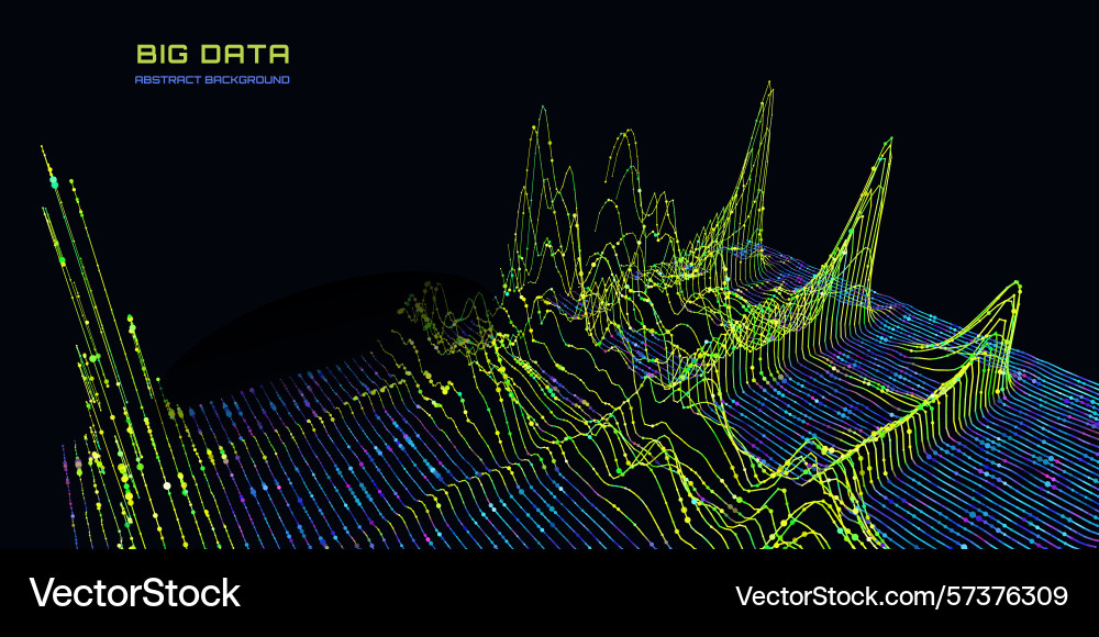 Abstract analytical background with graph Abstract analytical background with graph vector image