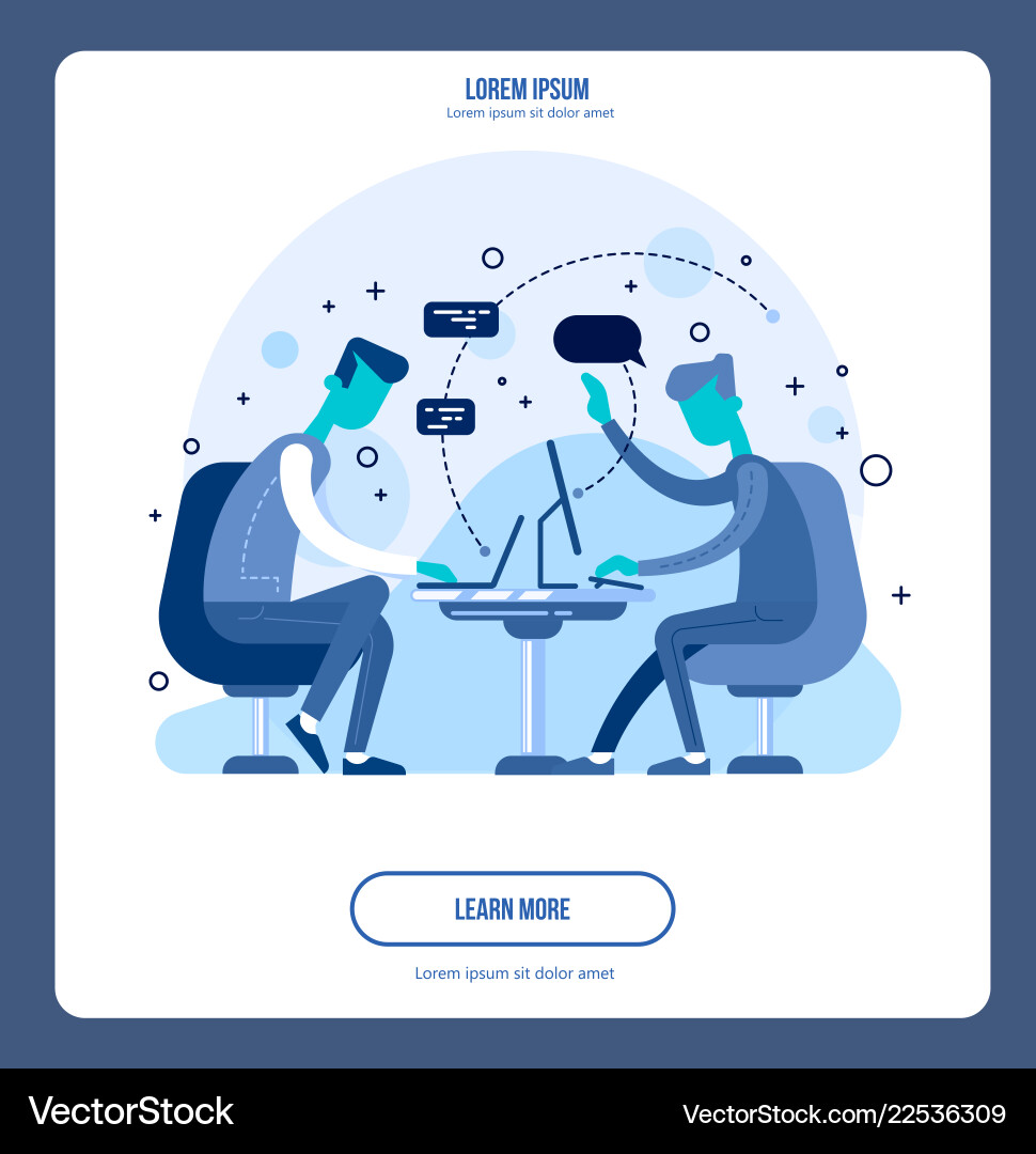 Code concept of students using Code concept of students using vector image